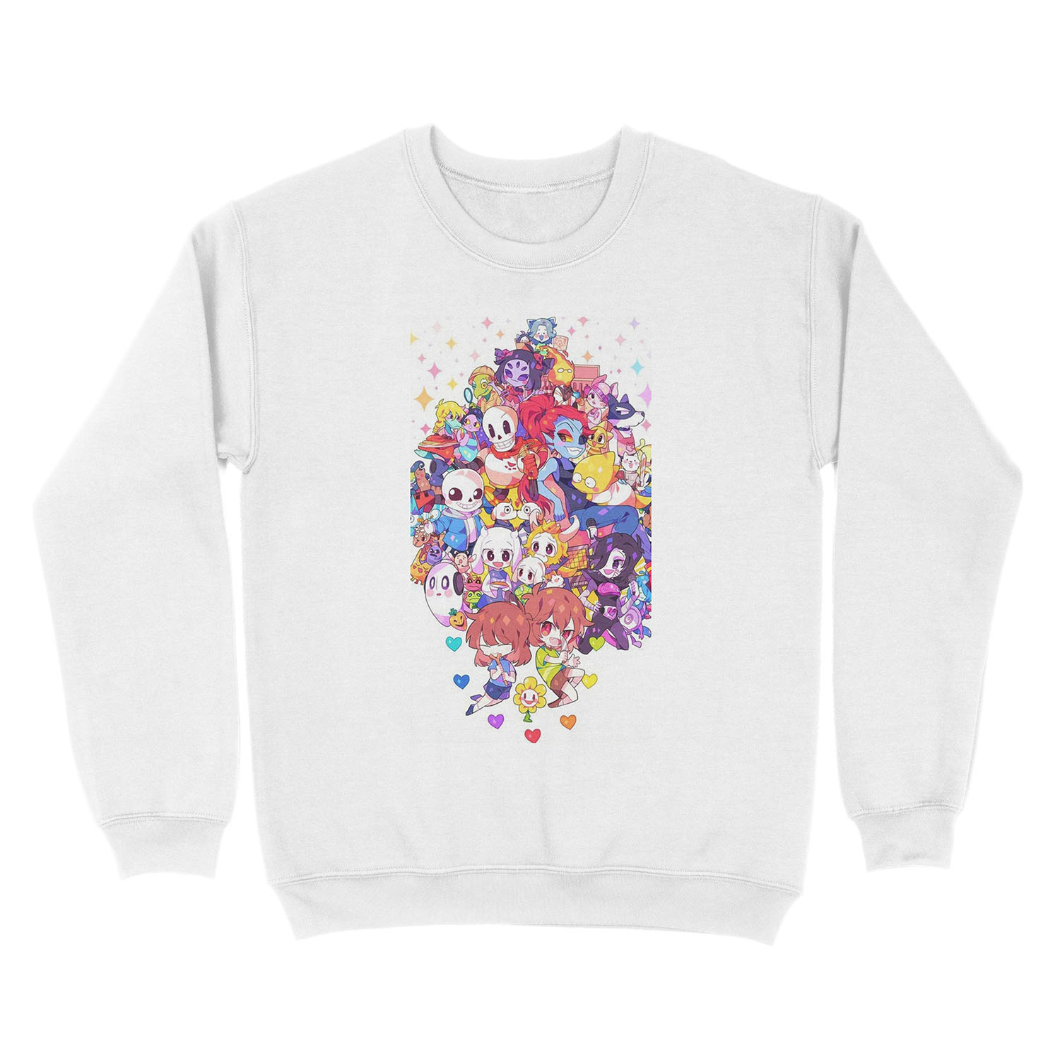 Undertale Heart Unisex Crewneck Sweatshirt - Image 2