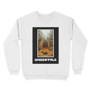 Alternative view of Undertale Human Unisex Crewneck Sweatshirt