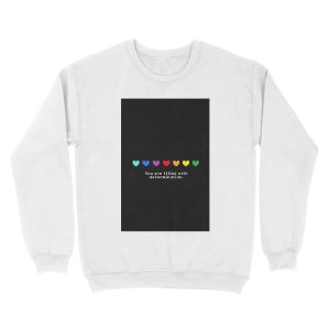 Alternative view of Undertale - You are Filled with Determination. Unisex Crewneck Sweatshirt