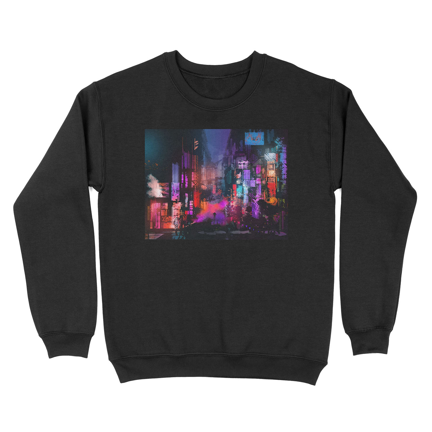 Unleashed at Night Unisex Crewneck Sweatshirt