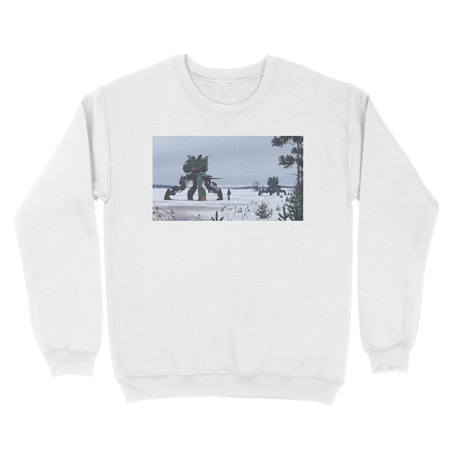 Unlock. Explore. Repeat. Unisex Crewneck Sweatshirt - Image 2