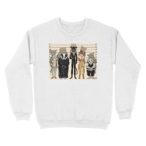 Alternative view of Unusual Suspects Unisex Crewneck Sweatshirt