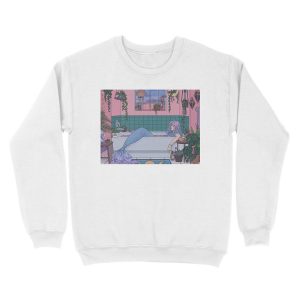 Alternative view of Urban Mermaid Unisex Crewneck Sweatshirt