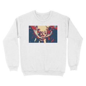Alternative view of USWNT Huddle Unisex Crewneck Sweatshirt
