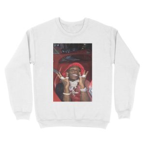 Alternative view of uzi Unisex Crewneck Sweatshirt