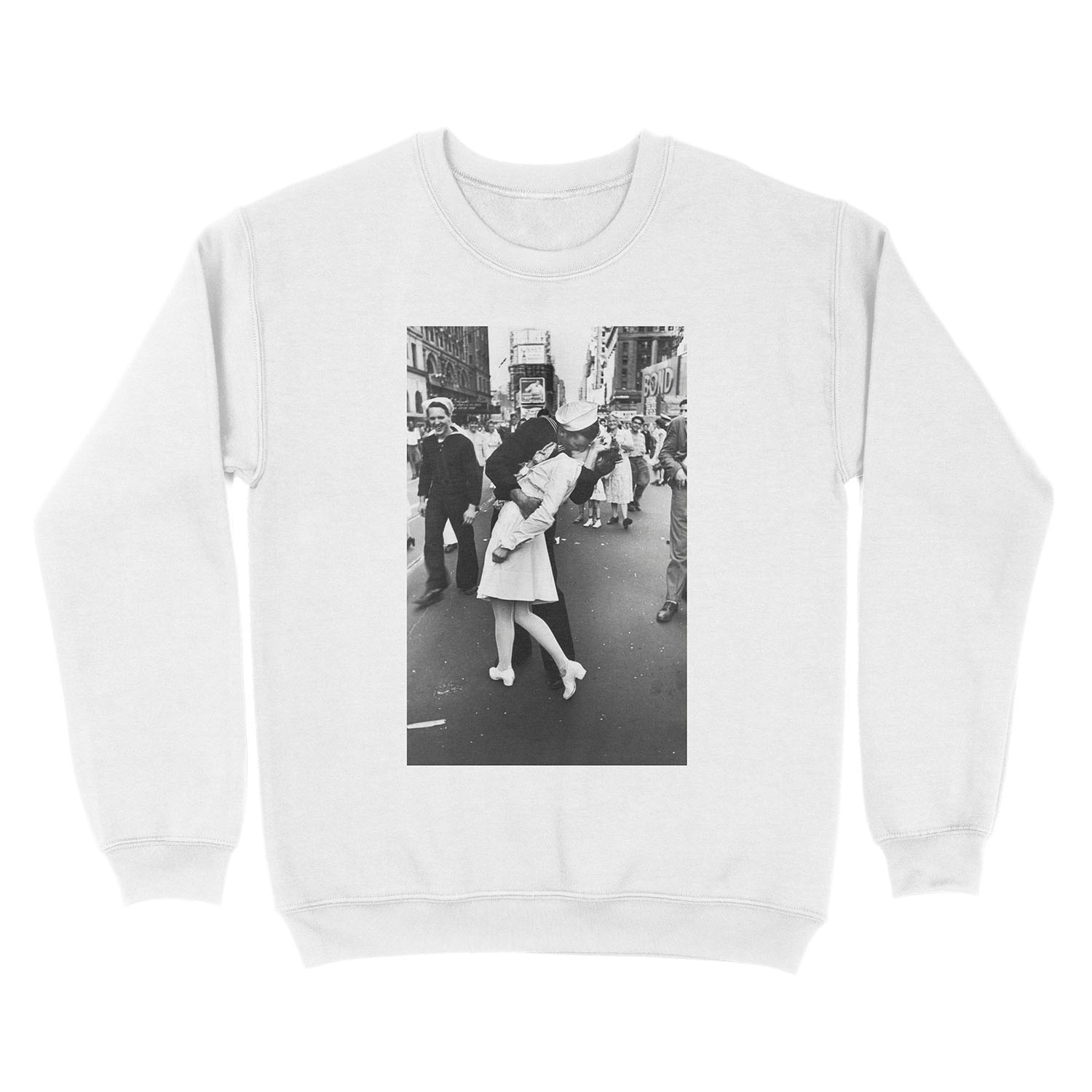 V-J Day in Times Square Unisex Crewneck Sweatshirt - Image 2