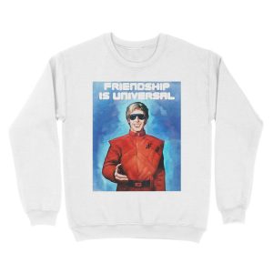 Alternative view of V the Visitors Unisex Crewneck Sweatshirt
