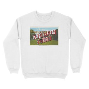 Alternative view of Vacation Town Postcard (TFB) Unisex Crewneck Sweatshirt