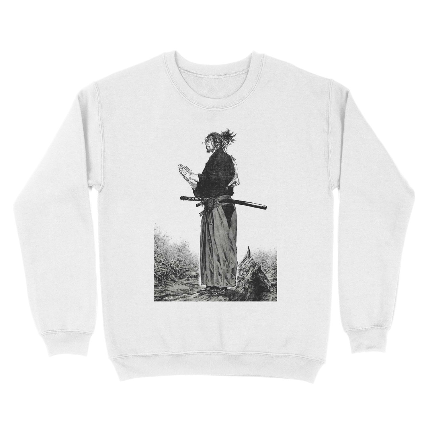 Vagabond - Manga Samurai Unisex Crewneck Sweatshirt - Image 2