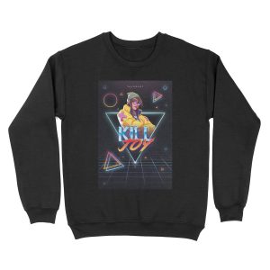 Valorant - Killjoy - 80s Retro Party Style Unisex Crewneck Sweatshirt