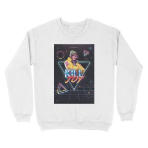 Alternative view of Valorant - Killjoy - 80s Retro Party Style Unisex Crewneck Sweatshirt