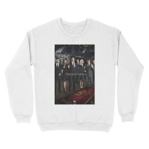Alternative view of Vampire Diares Unisex Crewneck Sweatshirt