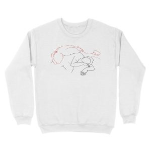 Alternative view of vance joy nation of two Unisex Crewneck Sweatshirt