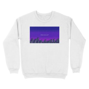 Alternative view of Vaporwave Unisex Crewneck Sweatshirt