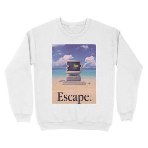 Alternative view of Vaporwave Macintosh Unisex Crewneck Sweatshirt