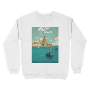 Alternative view of Venice Italy City of Water Retro Unisex Crewneck Sweatshirt