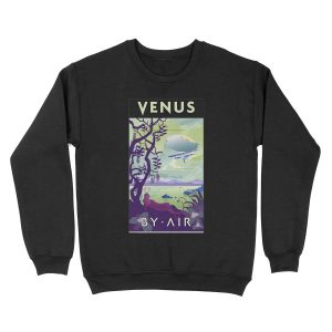 Venus By Air Travel Unisex Crewneck Sweatshirt