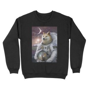 very astronaut ver 3 Unisex Crewneck Sweatshirt