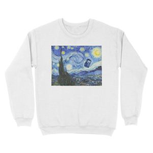 Alternative view of Vincent and The Doctor Unisex Crewneck Sweatshirt