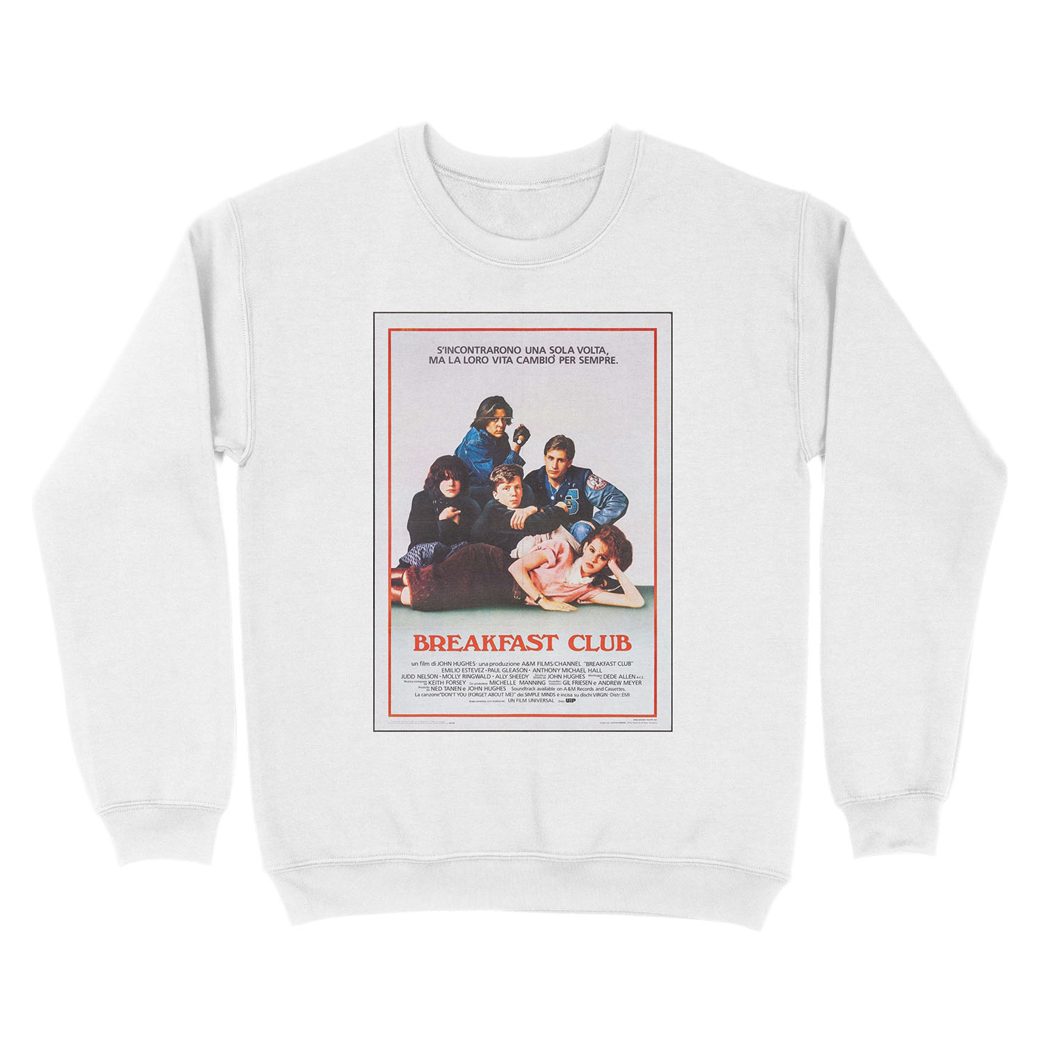 Vintage Breakfast Club Unisex Crewneck Sweatshirt - Image 2