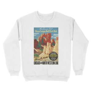 Alternative view of Vintage Bryce Canyon Travel Unisex Crewneck Sweatshirt
