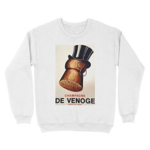 Alternative view of Vintage French Champagne Unisex Crewneck Sweatshirt