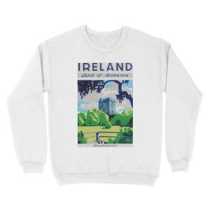 Alternative view of Vintage Ireland Travel Unisex Crewneck Sweatshirt