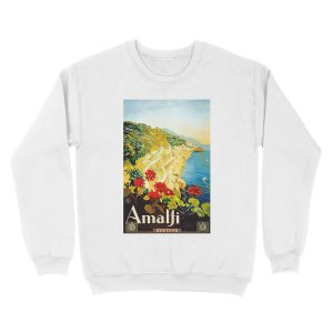 Alternative view of Vintage Italy Travel Unisex Crewneck Sweatshirt