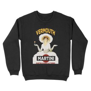 Vintage Martini Unisex Crewneck Sweatshirt