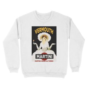 Alternative view of Vintage Martini Unisex Crewneck Sweatshirt