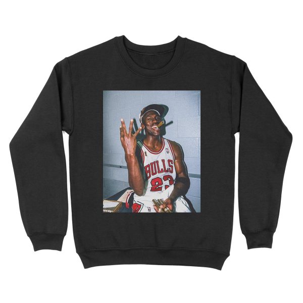 Vintage Michael Jordan Threepeat Unisex Crewneck Sweatshirt
