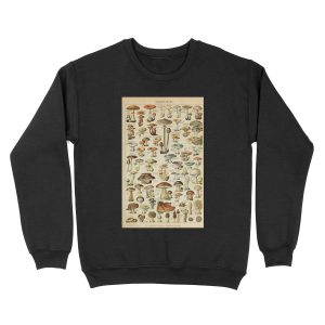 Vintage Mushroom Unisex Crewneck Sweatshirt