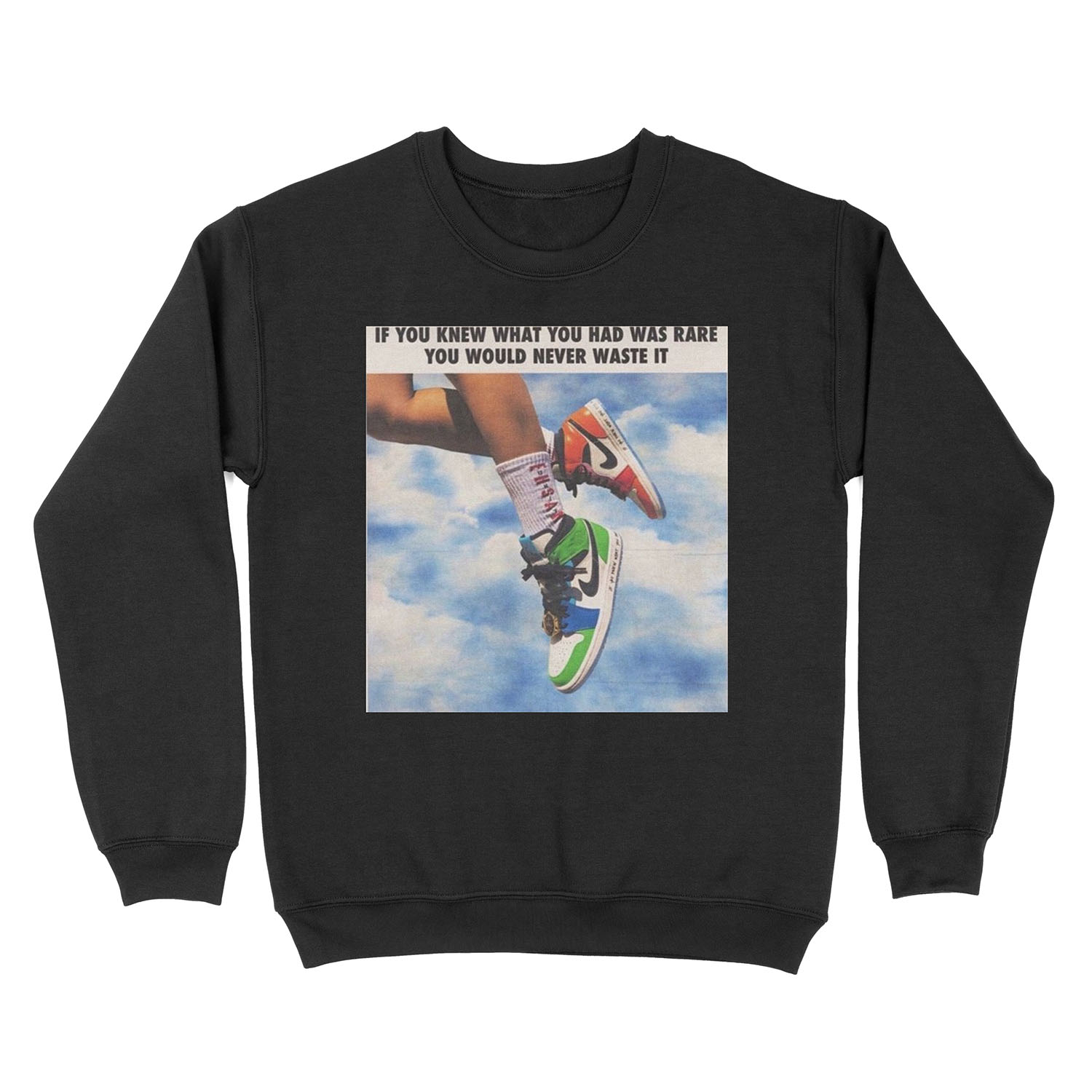 vintage shoe aesthetic Unisex Crewneck Sweatshirt