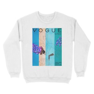 Alternative view of Vintage Vogue February - 1931 Unisex Crewneck Sweatshirt