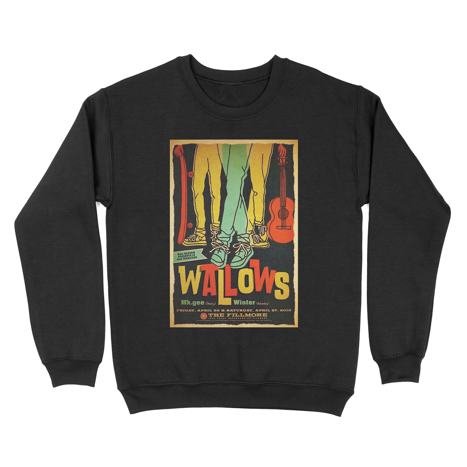 Vintage Wallows Unisex Crewneck Sweatshirt