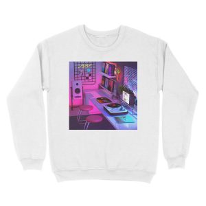 Alternative view of Vinyl is Life Unisex Crewneck Sweatshirt
