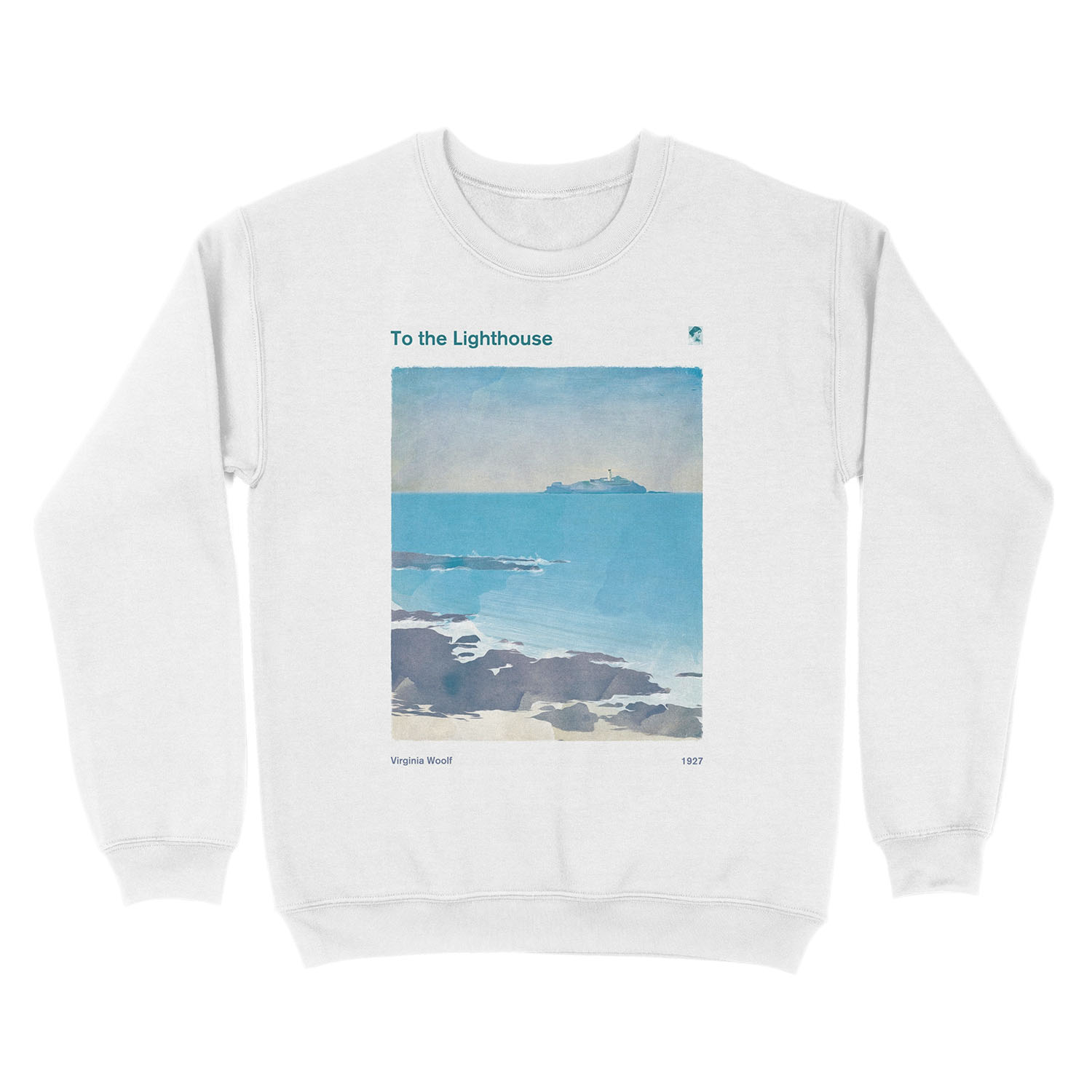 Virginia Woolf - To the Lighthouse Unisex Crewneck Sweatshirt - Image 2