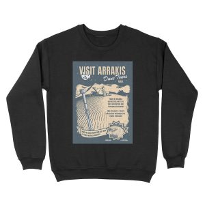 Visit Arrakis Unisex Crewneck Sweatshirt
