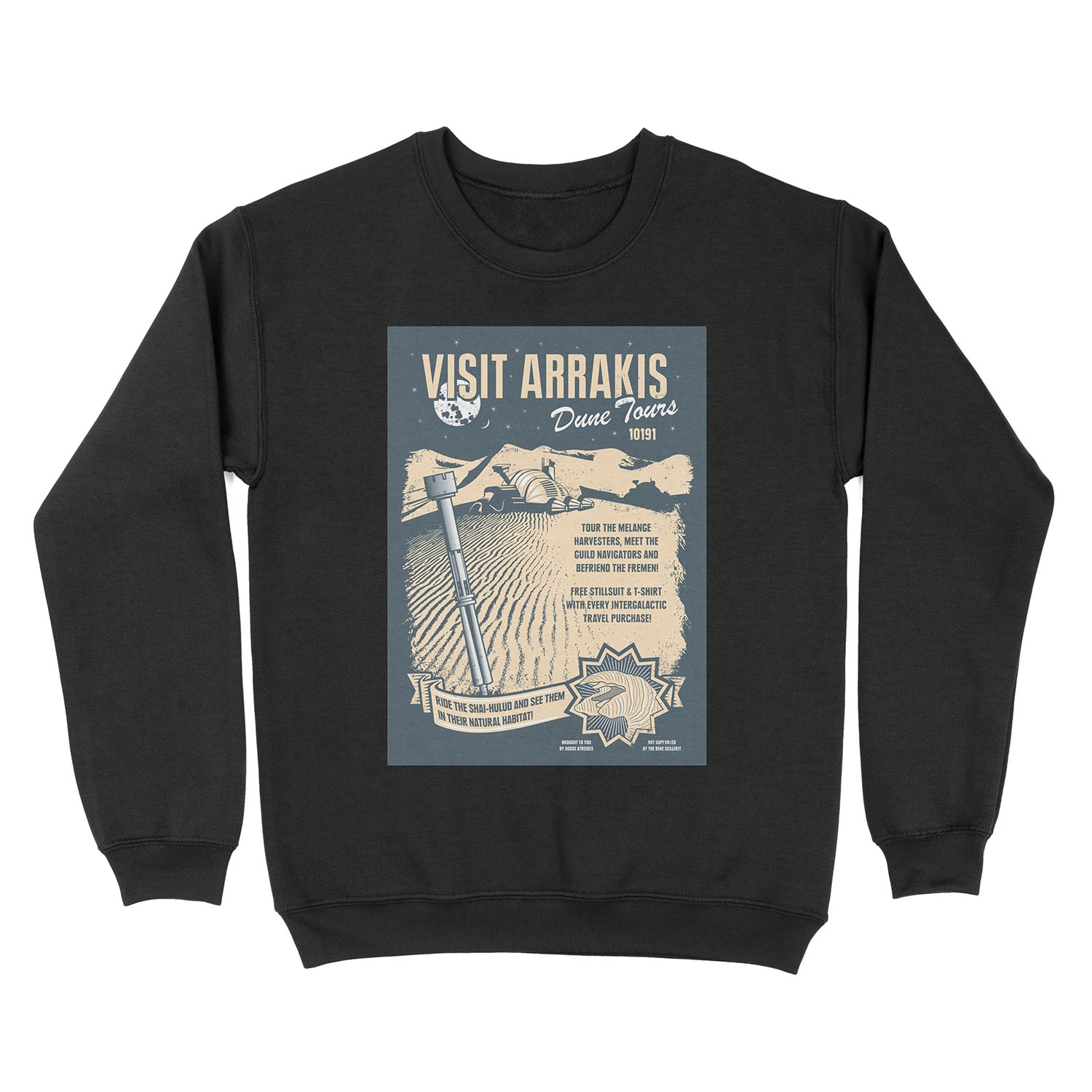 Visit Arrakis Unisex Crewneck Sweatshirt