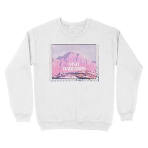 Alternative view of VISIT BADLANDS Unisex Crewneck Sweatshirt