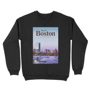 Visit Boston Unisex Crewneck Sweatshirt