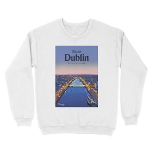 Alternative view of Visit Dublin Unisex Crewneck Sweatshirt
