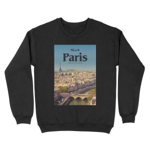 Visit Paris Unisex Crewneck Sweatshirt