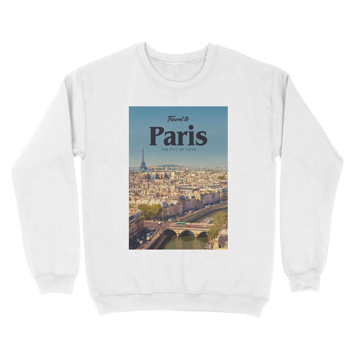 Visit Paris Unisex Crewneck Sweatshirt - Image 2