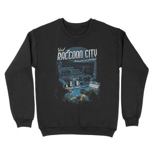 Visit Raccoon City Unisex Crewneck Sweatshirt