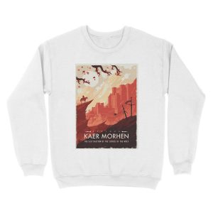 Alternative view of Visit The Continent II Unisex Crewneck Sweatshirt