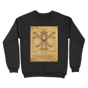 Vitruvian Murloc Unisex Crewneck Sweatshirt