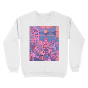 Alternative view of [vocaloid] ice cream Unisex Crewneck Sweatshirt