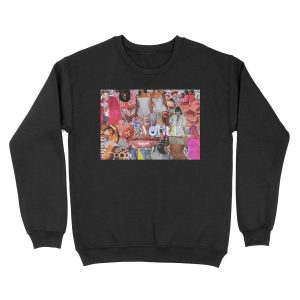 vogue collage Unisex Crewneck Sweatshirt