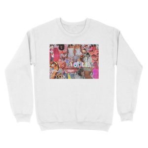 Alternative view of vogue collage Unisex Crewneck Sweatshirt